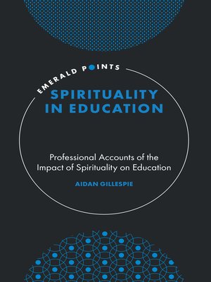 cover image of Spirituality in Education